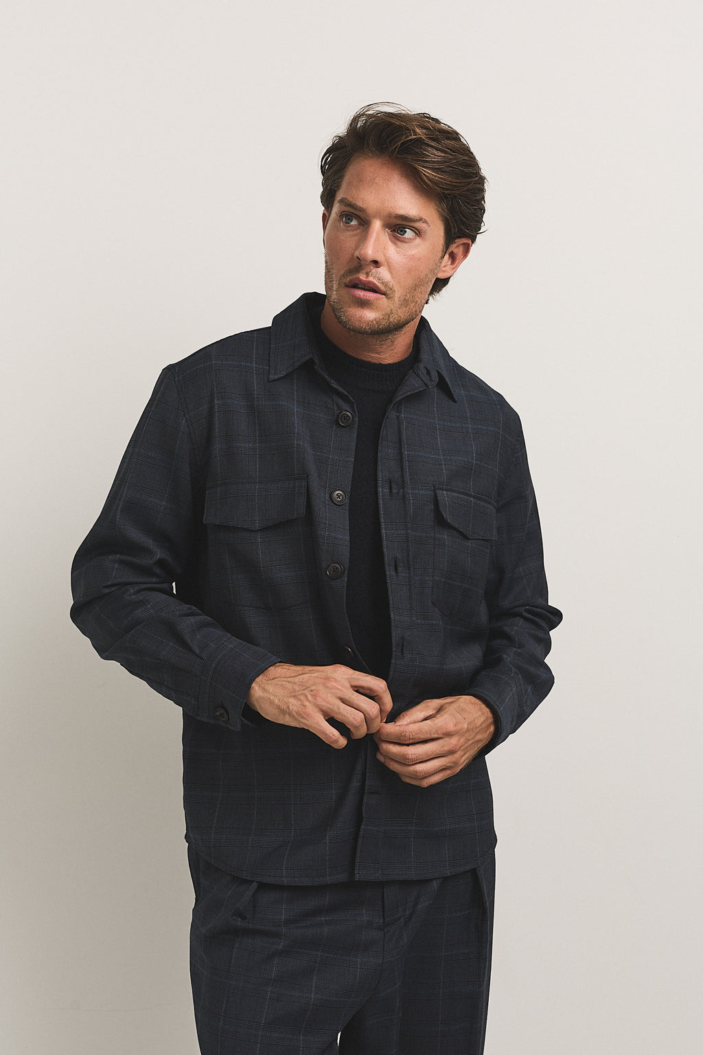 MAX BUTTON OVERSHIRT