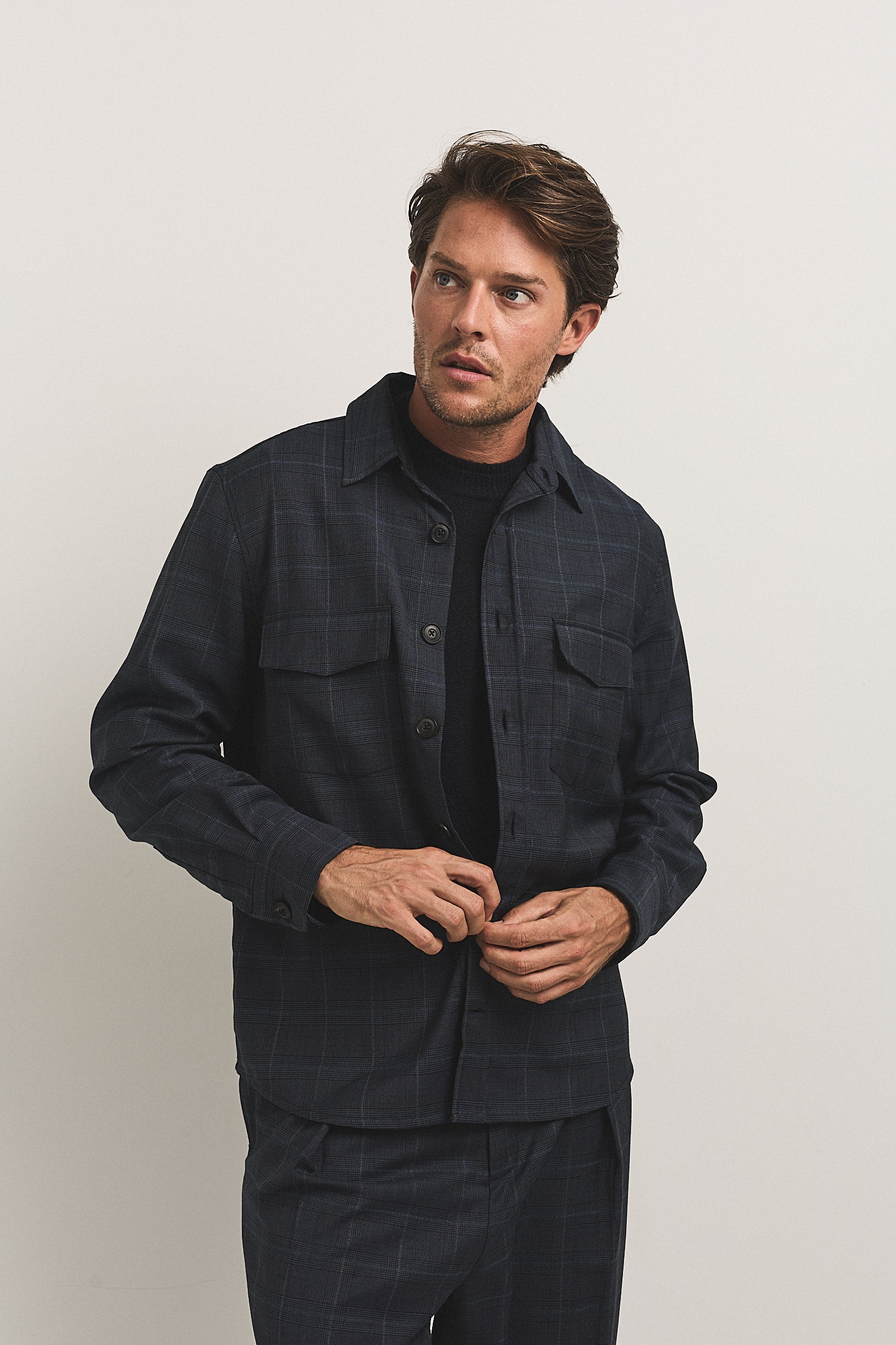 MAX BUTTON OVERSHIRT
