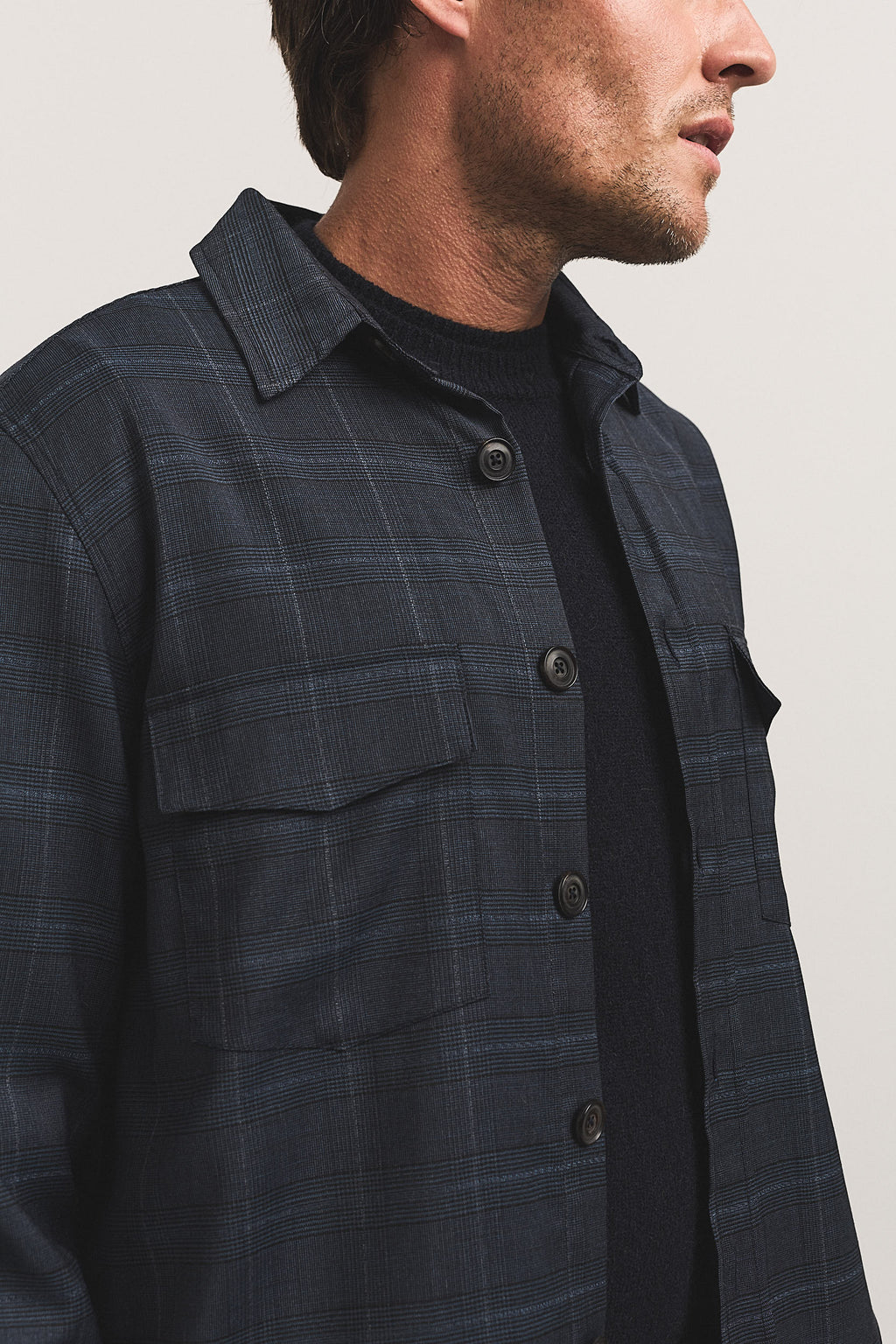 MAX BUTTON OVERSHIRT