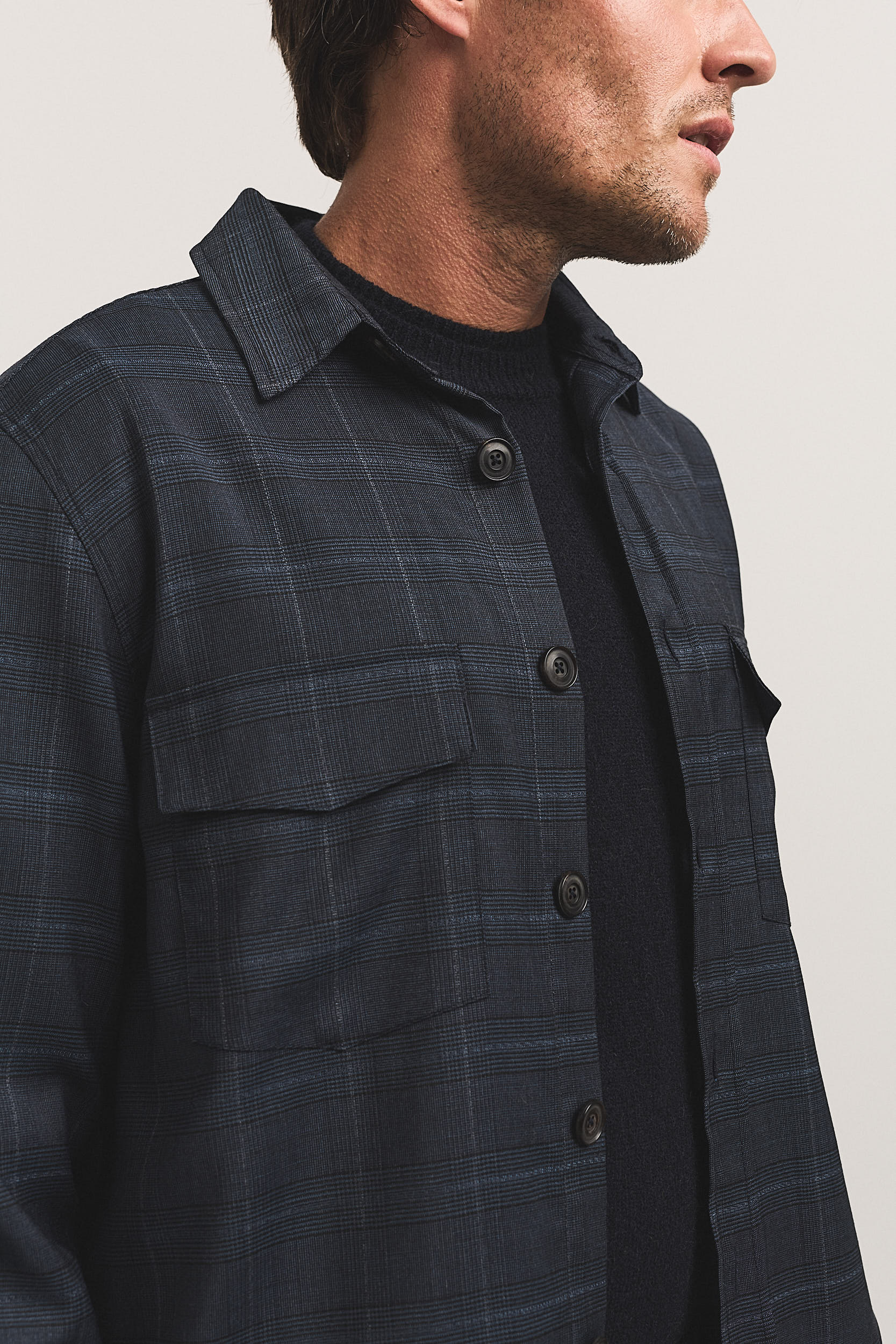 MAX BUTTON OVERSHIRT