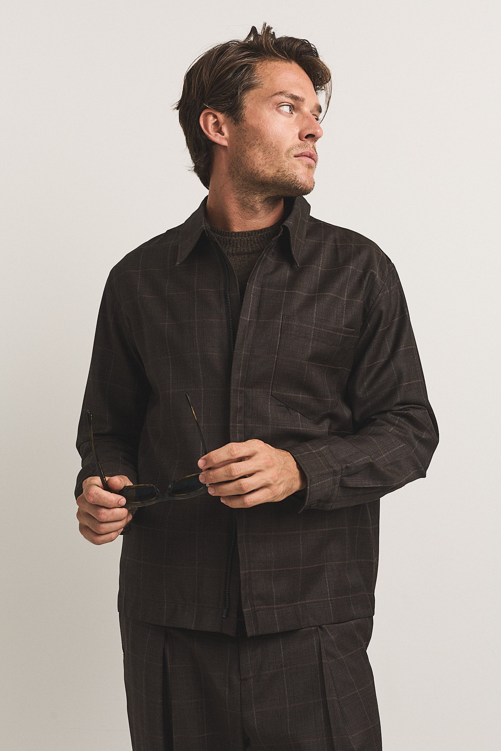 CARLO ZIP OVERSHIRT