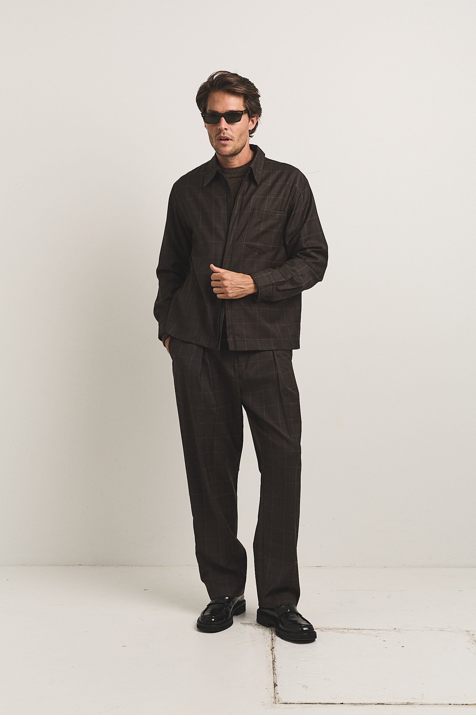 CARLO ZIP OVERSHIRT