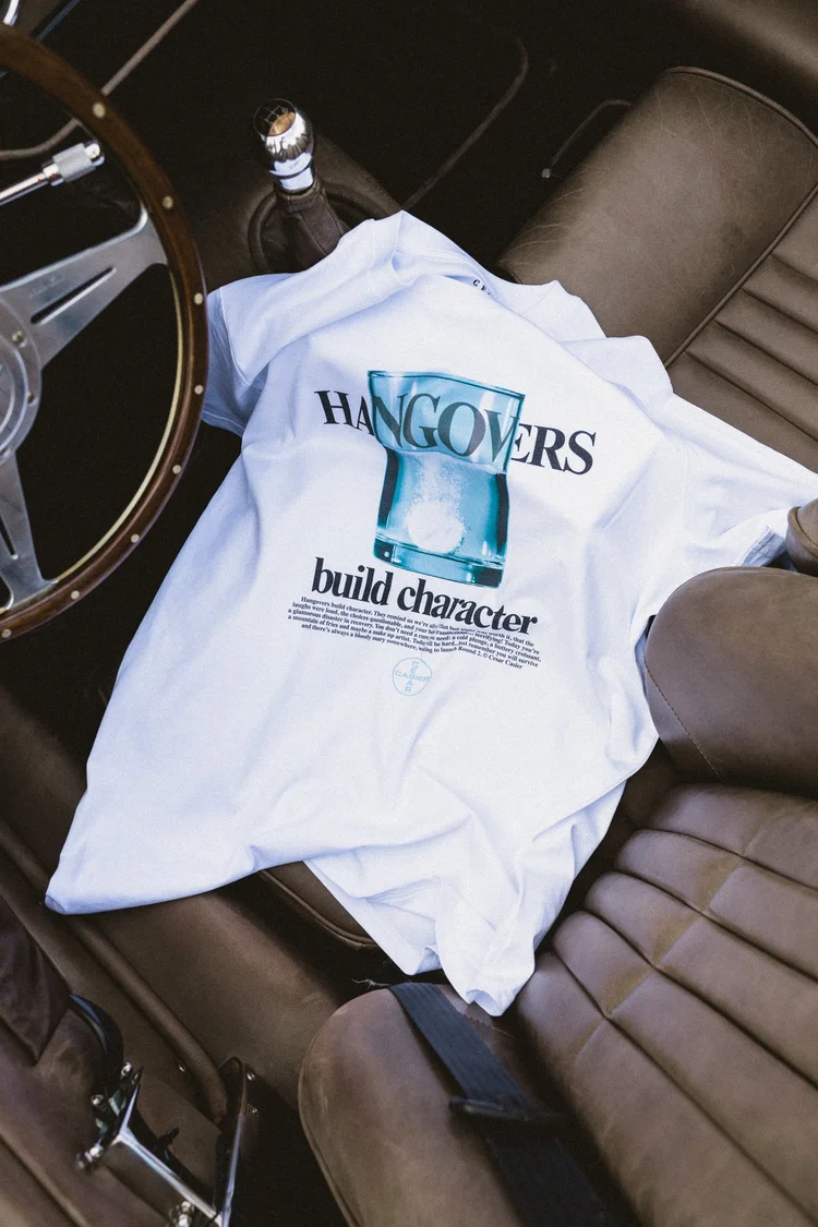 HANGOVERS BUILD CHARACTER