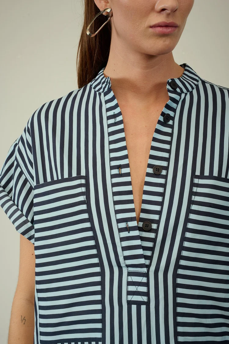 NINA DRESS STRIPED