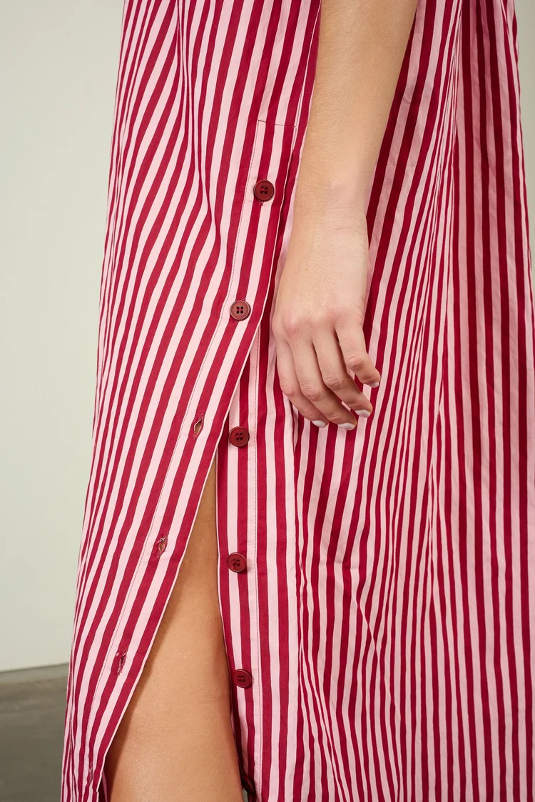 NINA DRESS STRIPED